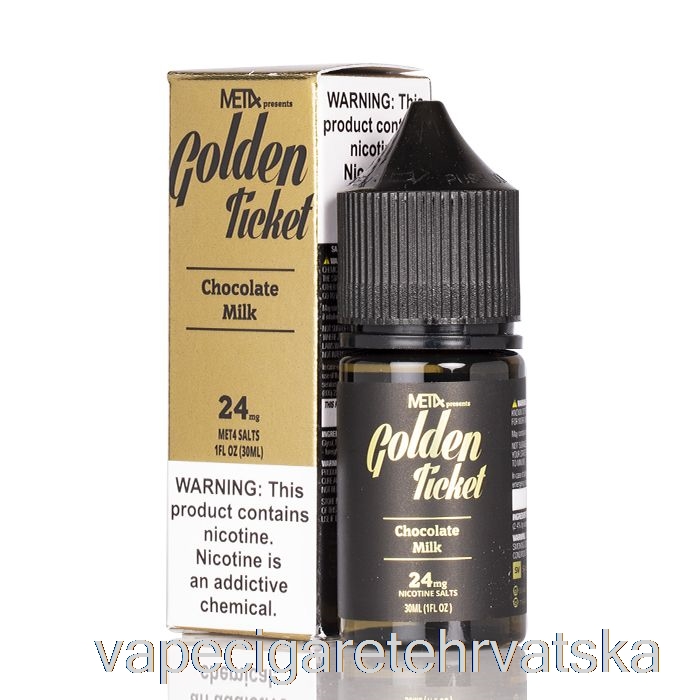 Vape Cigarete Golden Ticket - Met4 Soli - 30ml 48mg